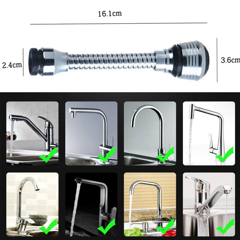 Extensor para torneira de cozinha - rotativo de alta pressão torneira de alta pressão.