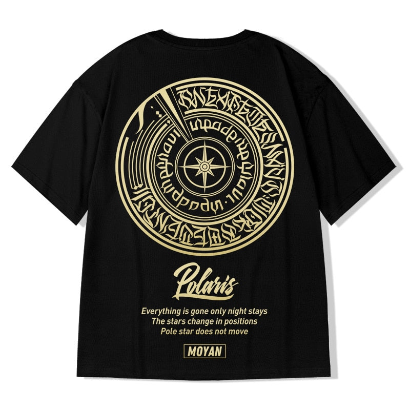 Camisa de algodão dos desenhos animados de harajuku