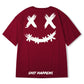 Camisa de algodão dos desenhos animados de harajuku