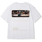 Camisa de algodão dos desenhos animados de harajuku