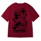 Camisa de algodão dos desenhos animados de harajuku