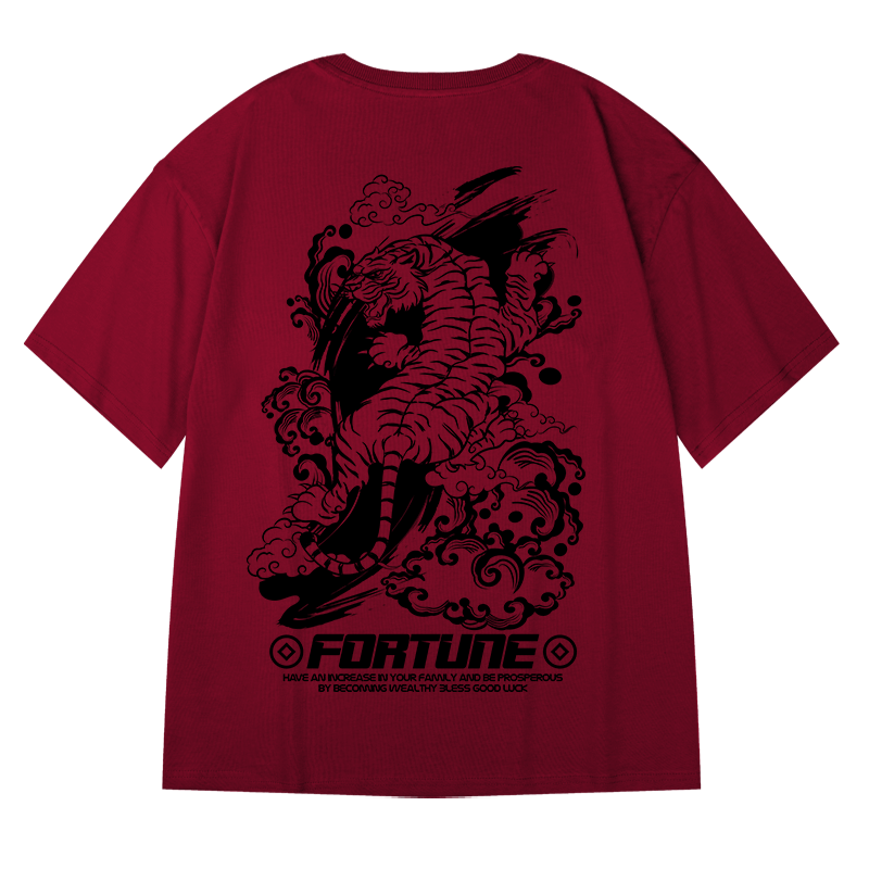 Camisa de algodão dos desenhos animados de harajuku