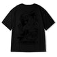 Camisa de algodão dos desenhos animados de harajuku