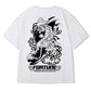 Camisa de algodão dos desenhos animados de harajuku